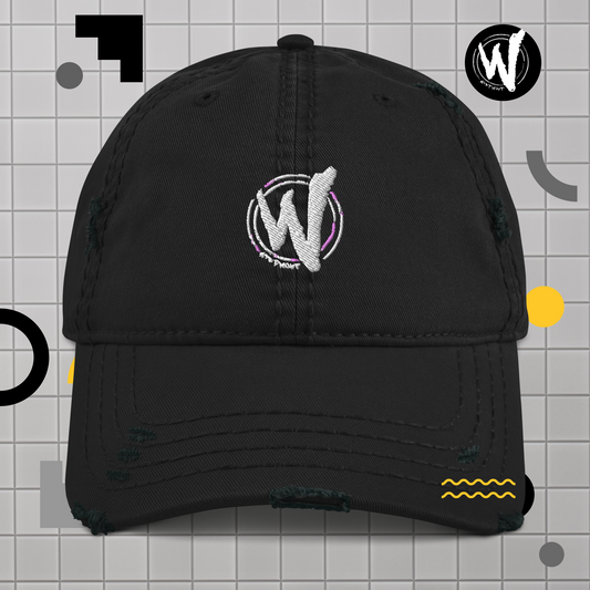 Cappellino effetto consumato - Logo