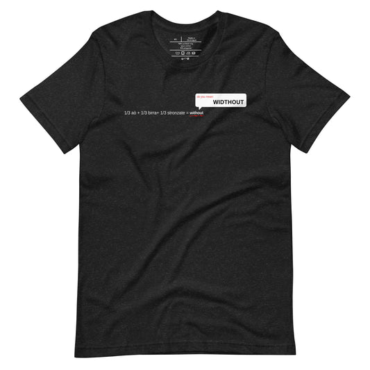 WIDTHOUT definition - Unisex t-shirt